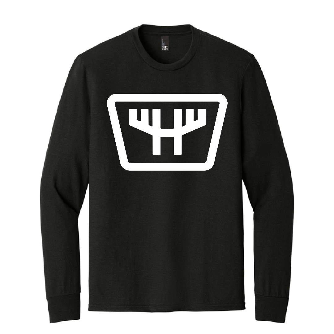HUNTR Full Chest Logo LS Tee