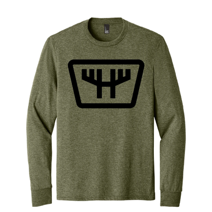 HUNTR Full Chest Logo LS Tee