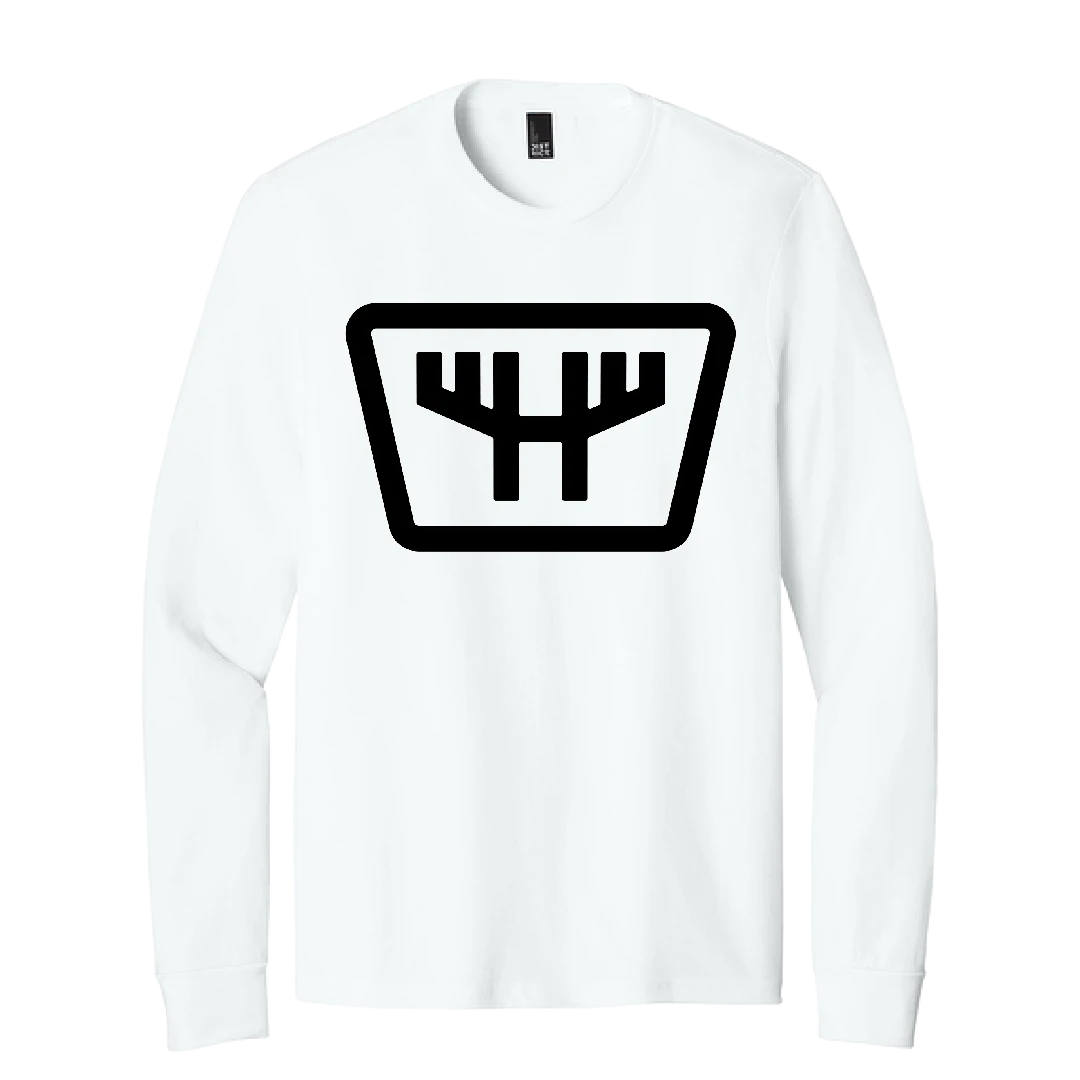 HUNTR Full Chest Logo LS Tee