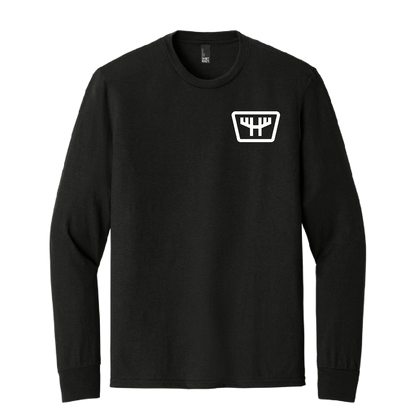 HUNTR Left Chest Logo LS Tee