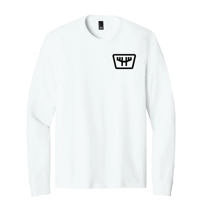 HUNTR Left Chest Logo LS Tee
