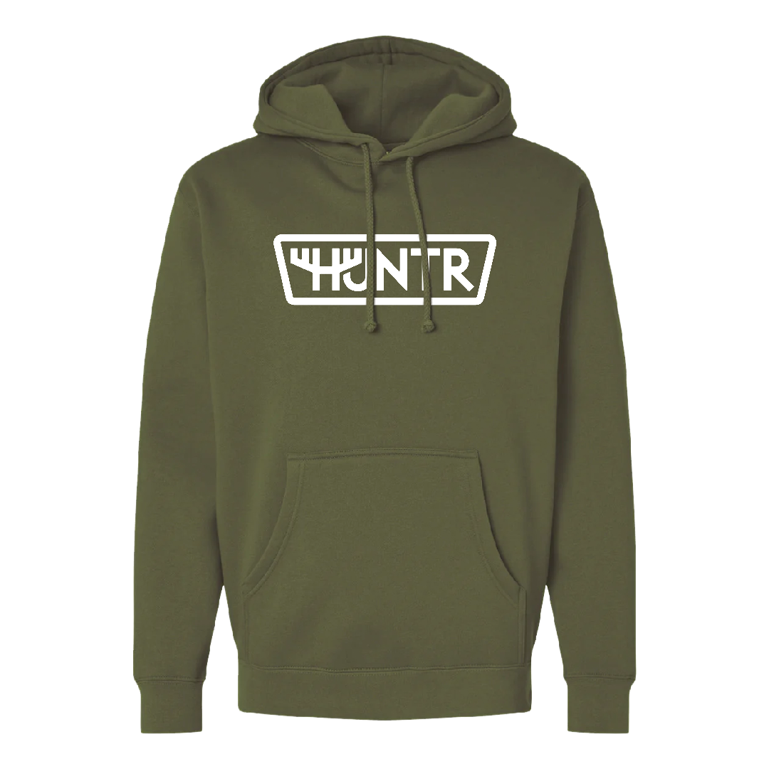 HUNTR Front Logo Hoodie