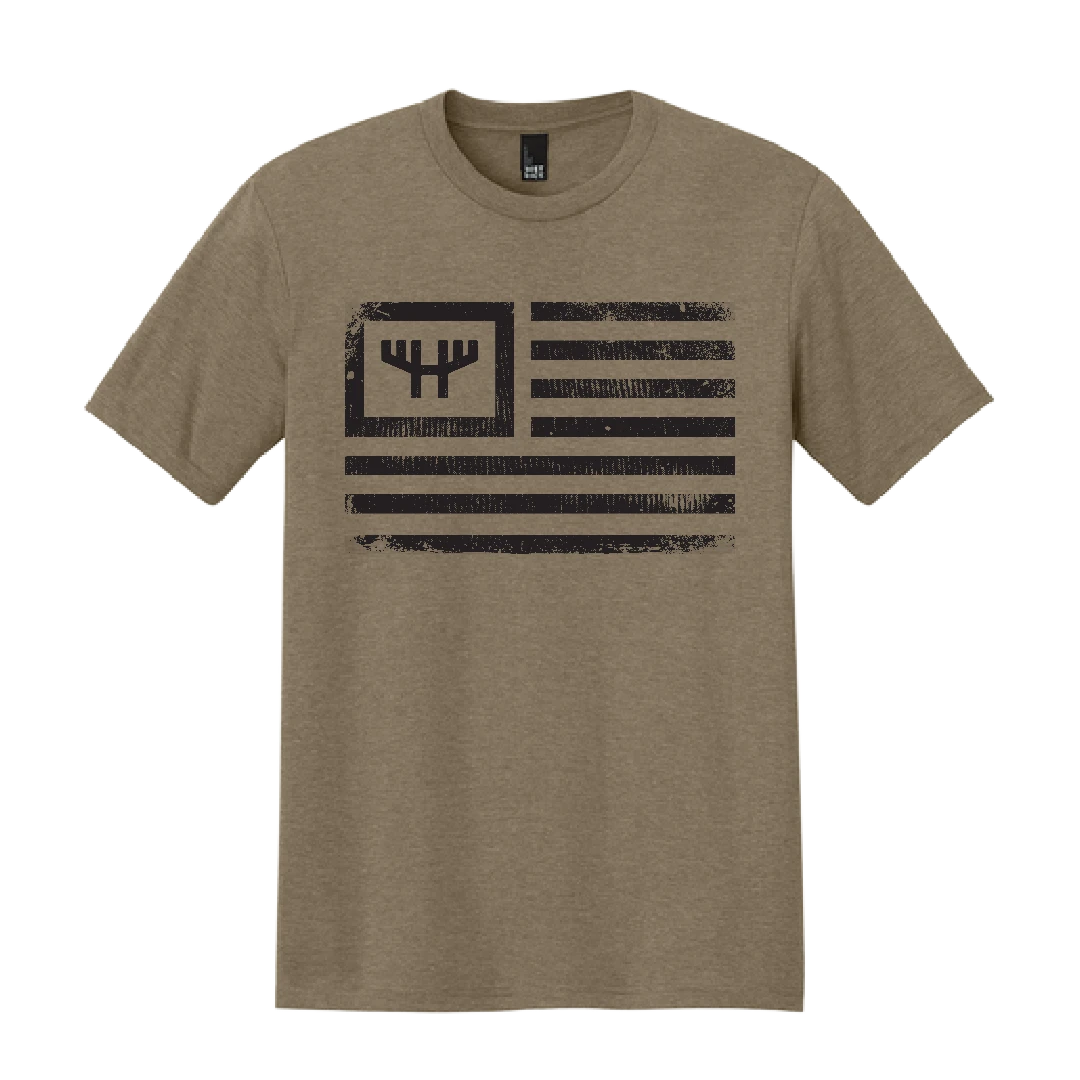 Huntr Flag SS Tee