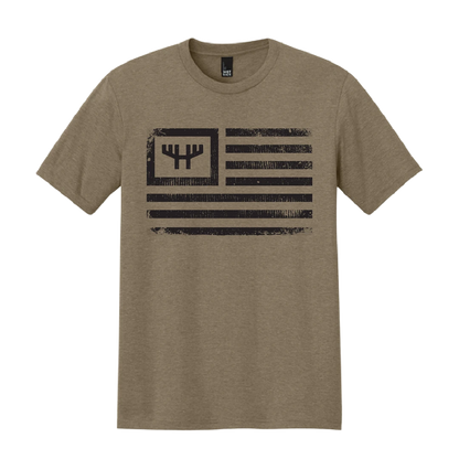 Huntr Flag SS Tee