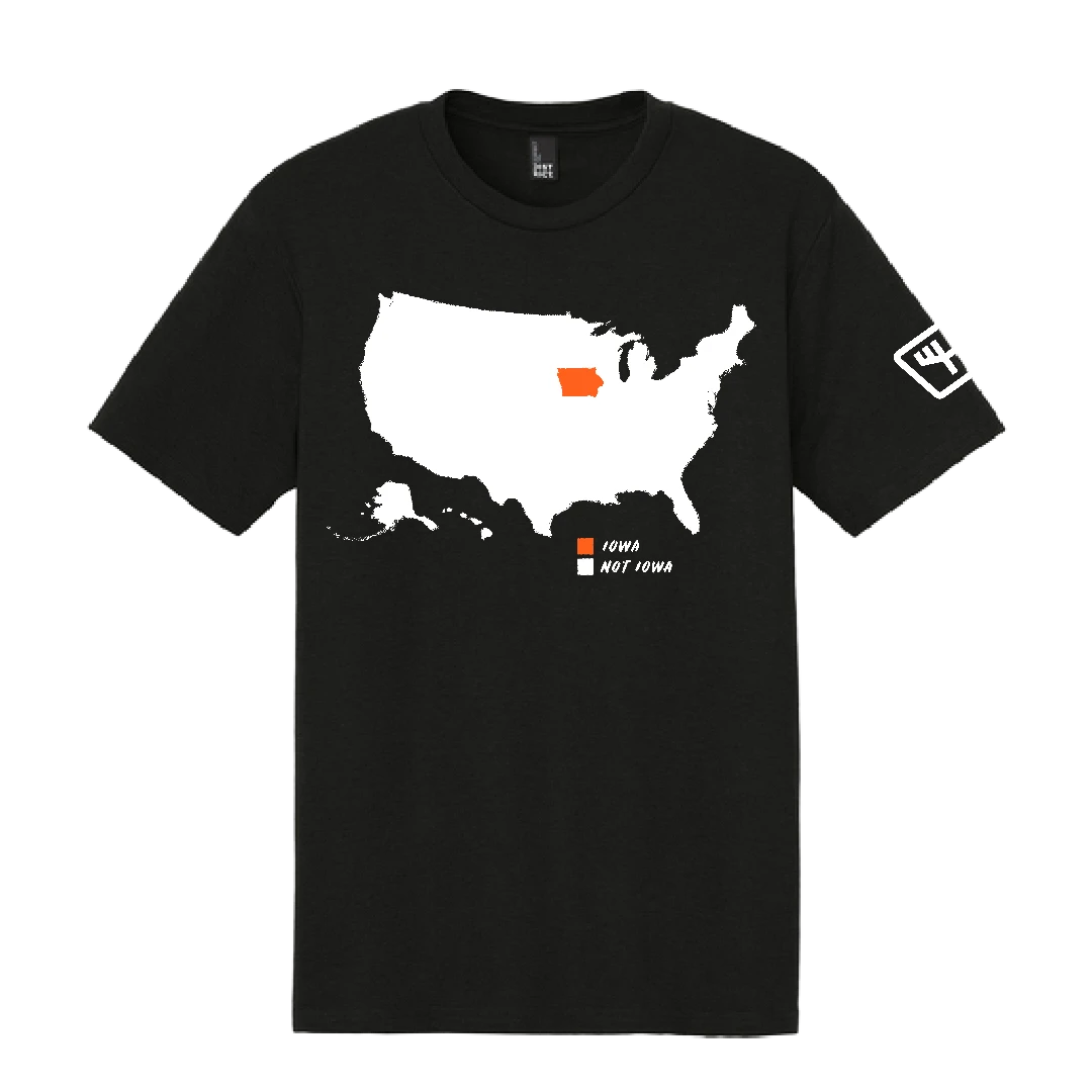 Iowa/Not-Iowa SS Tee