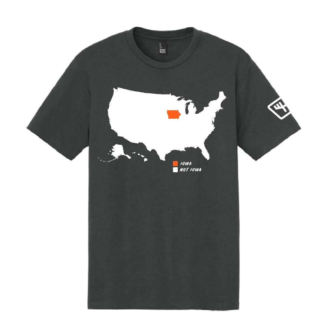 Iowa/Not-Iowa SS Tee