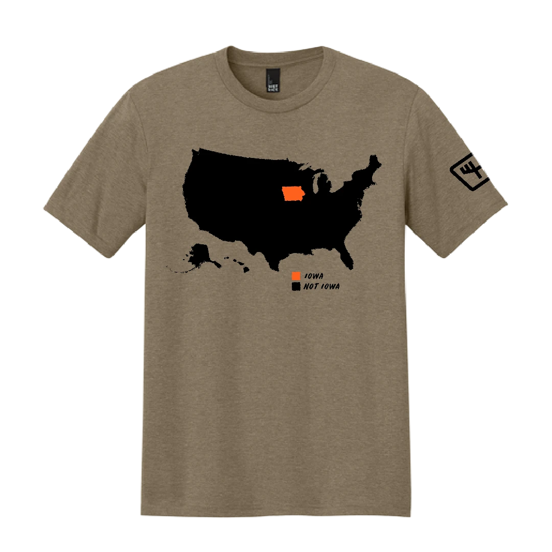 Iowa/Not-Iowa SS Tee