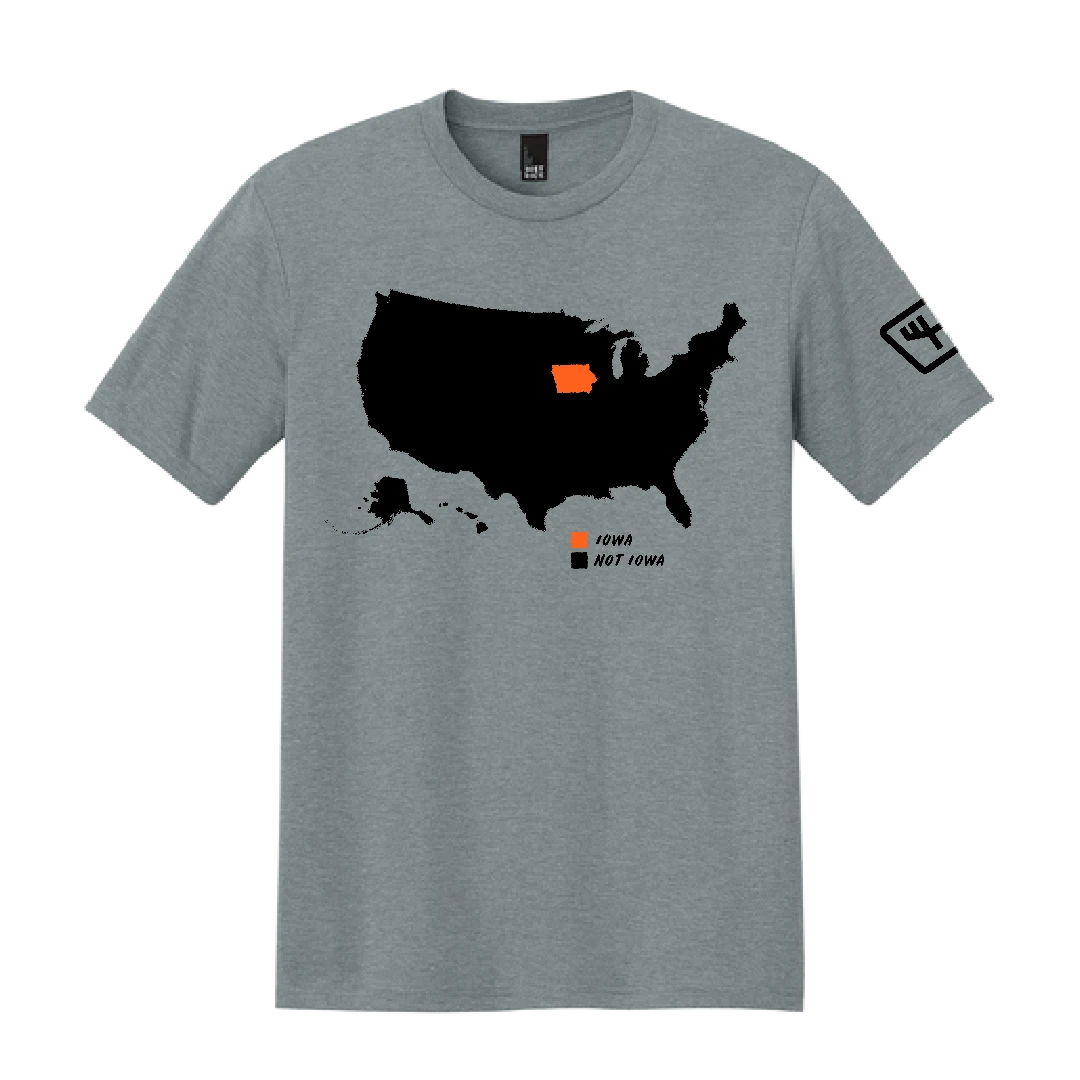 Iowa/Not-Iowa SS Tee