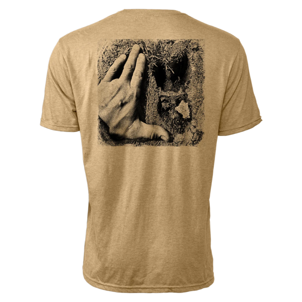 huntr hand graphic ss tee coyote tan