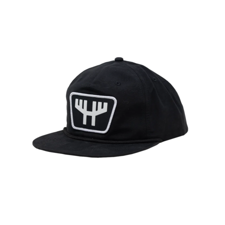 huntr rope hat black