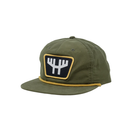 huntr rope hat military green