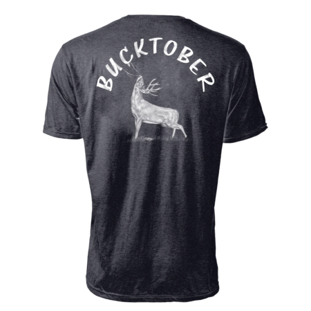 huntr-bucktober-buck-lick-tee-charcoal-back