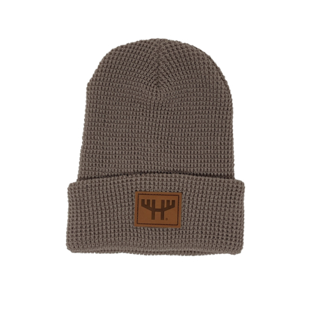 huntr-leather-patch-brown-beanie